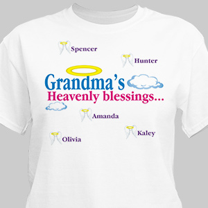 Image of Personalized Blessings T-Shirt for Her