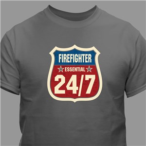 Personalized 24/7 Essential Worker T-Shirt