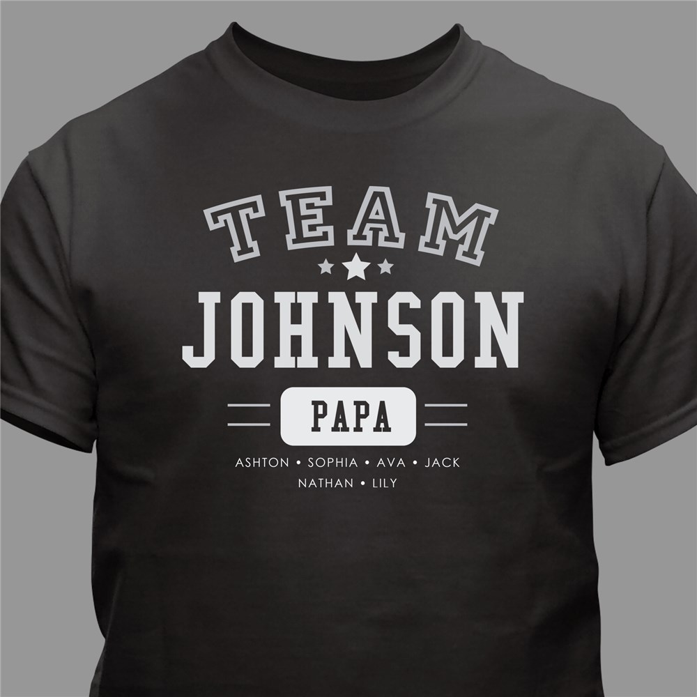 Personalized Team T-Shirt