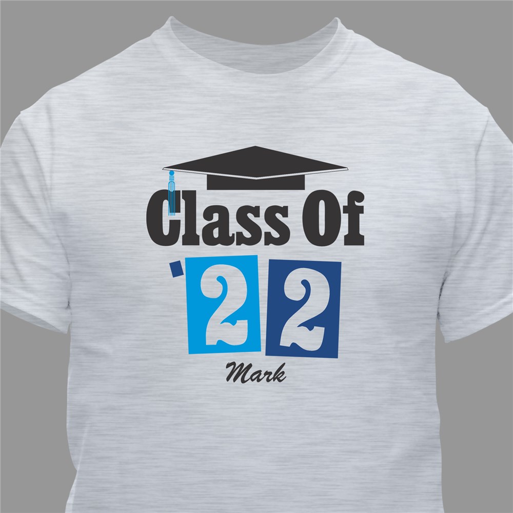 Personalized Class of Graduation T-Shirt