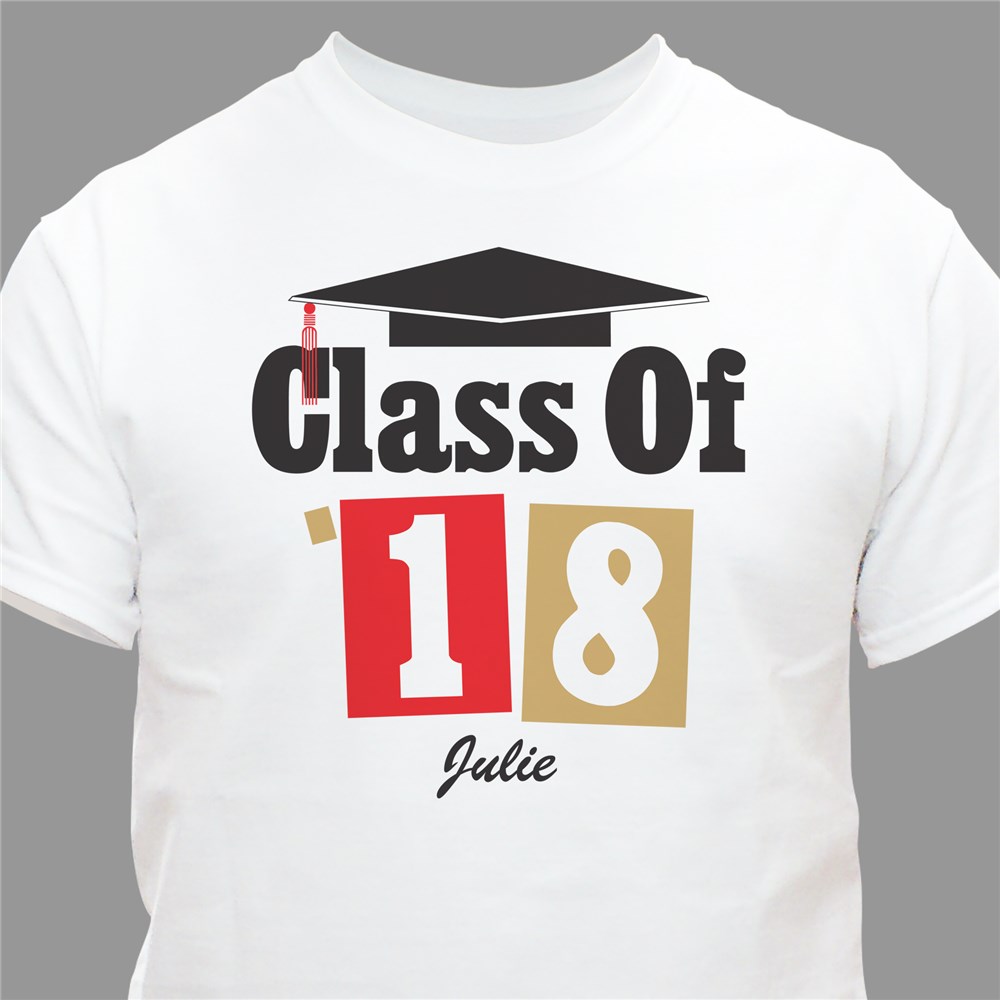 Personalized 2017 Graduation T-Shirt | GiftsForYouNow.com