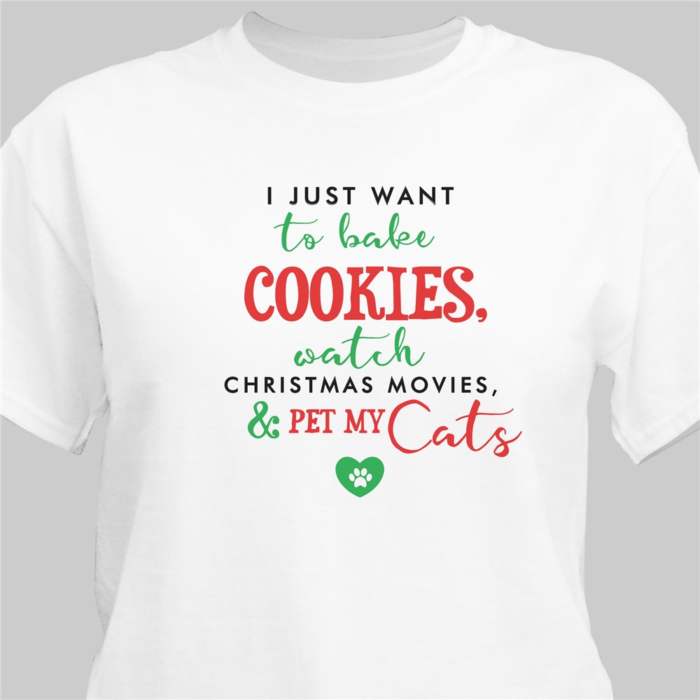 Personalized Bake Cookies T-Shirt