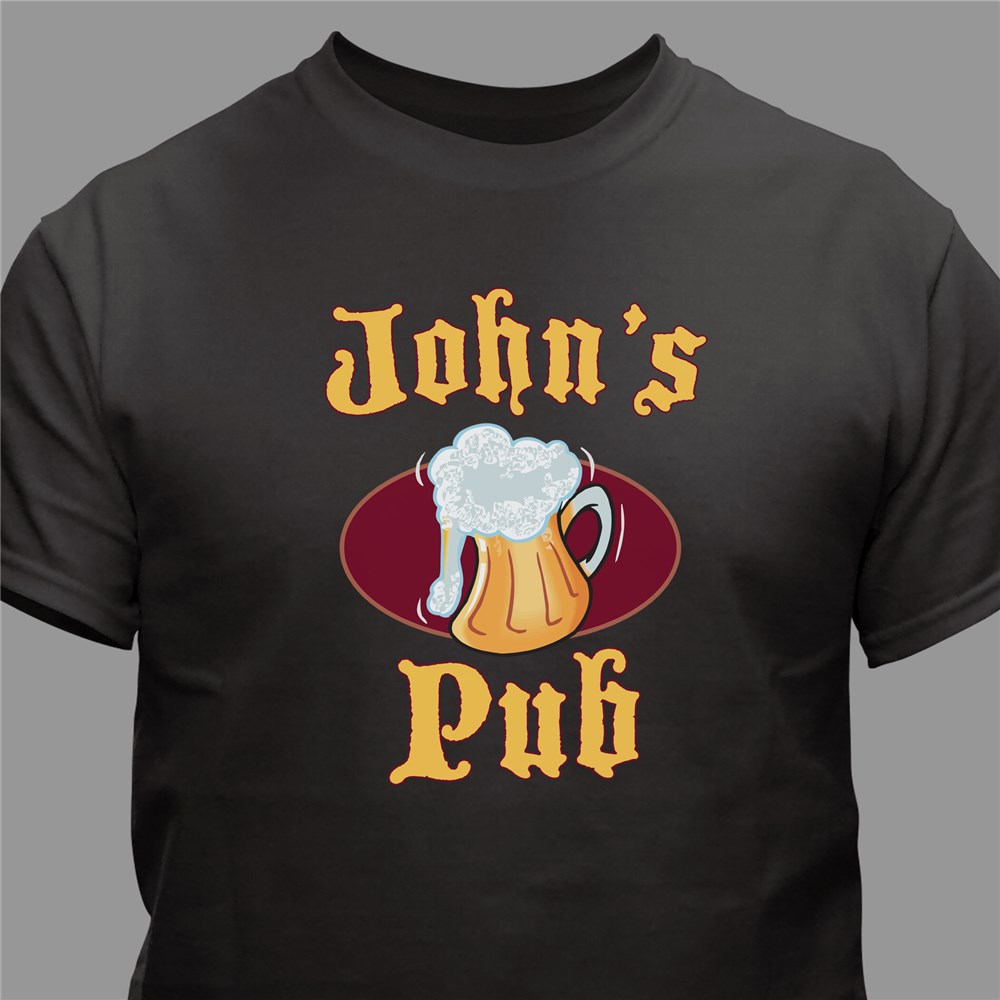 Personalized Cold Beer Pub T-Shirt | Personalized T-shirts