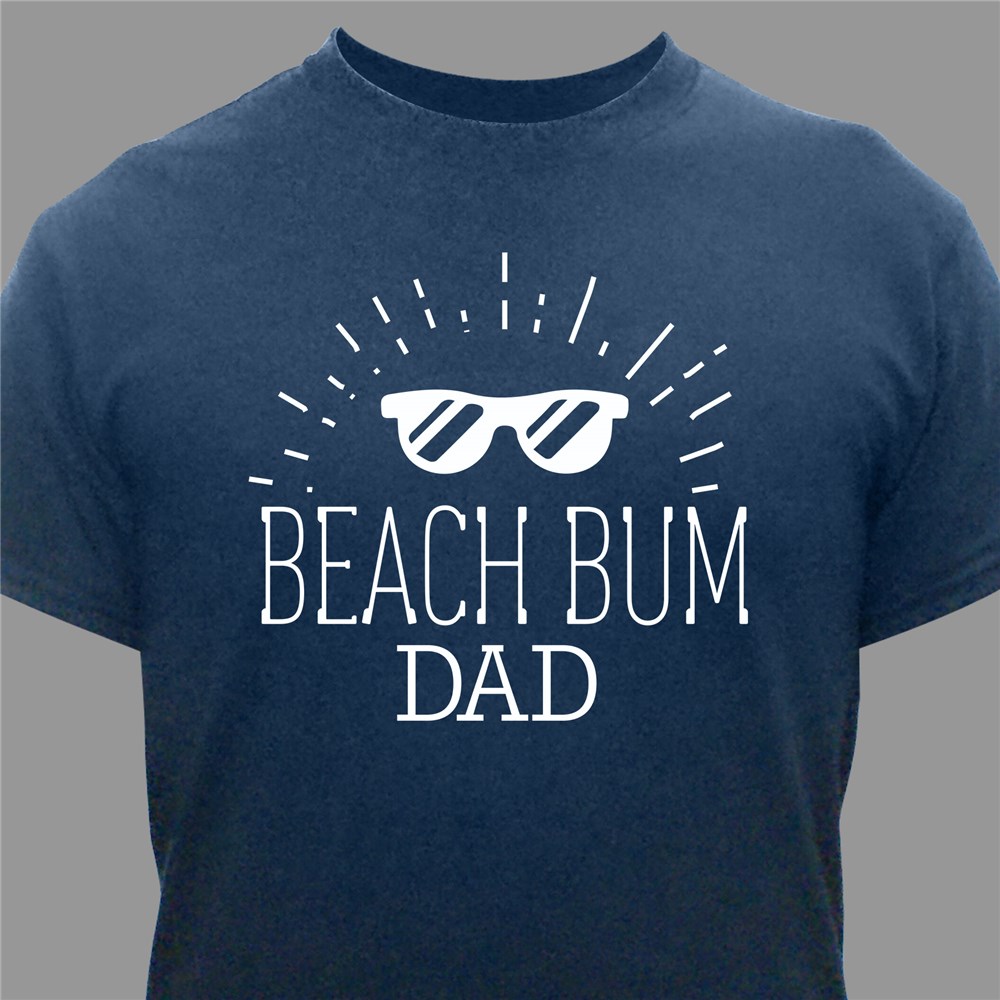 Personalized Beach Bum T-Shirt