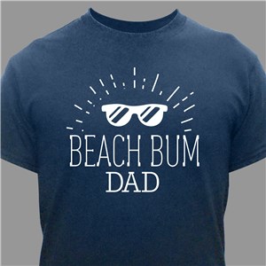 Personalized Beach Bum T-Shirt