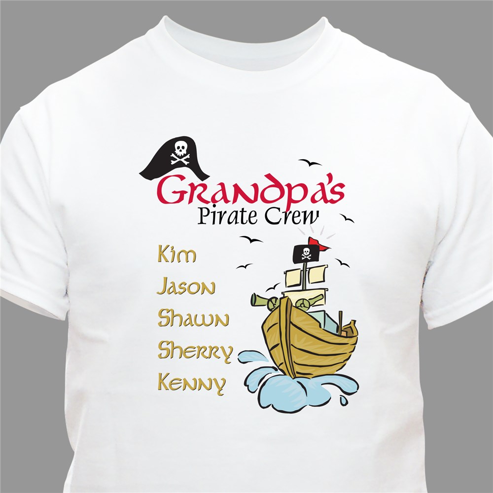 Pirate Crew Personalized T-Shirt | Personalized T-shirts