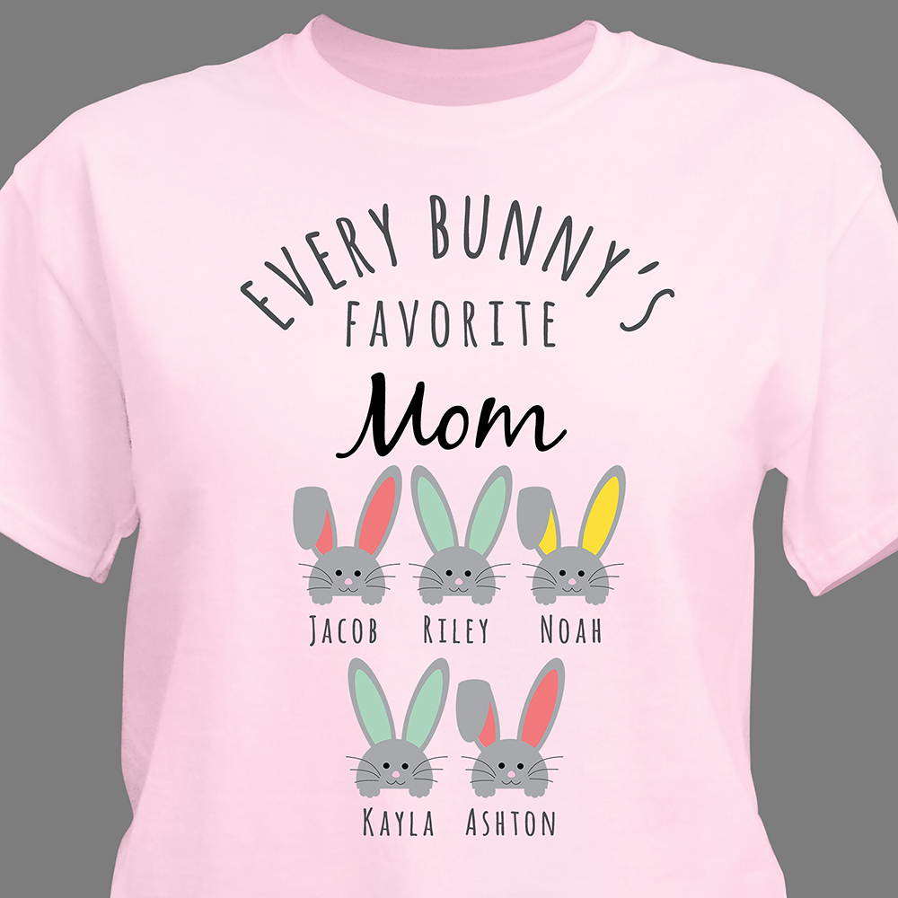 Personalized Everybunny's Favorite T-Shirt 319161X
