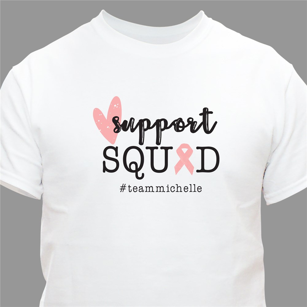 Personalized Support Squad T-Shirt