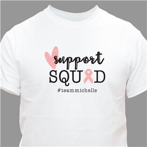 Personalized Support Squad T-Shirt 320213X