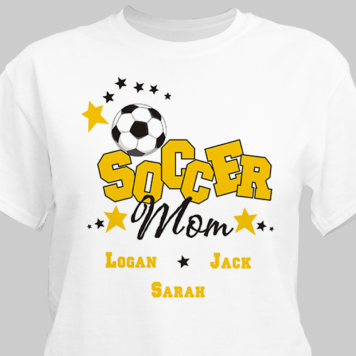 Personalzied Soccer Mom Shirt | GiftsForYouNow