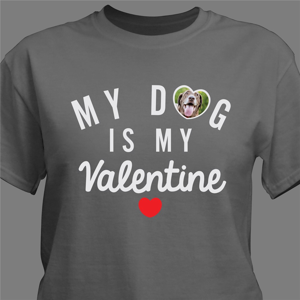 Personalized My Dog is My Valentine T-Shirt