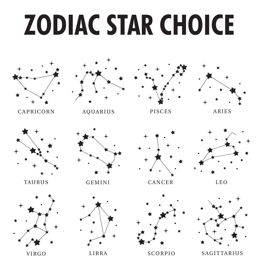 Personalized Zodiac Star Signs T-Shirt