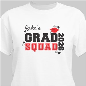 Personalized Grad Squad T-Shirt