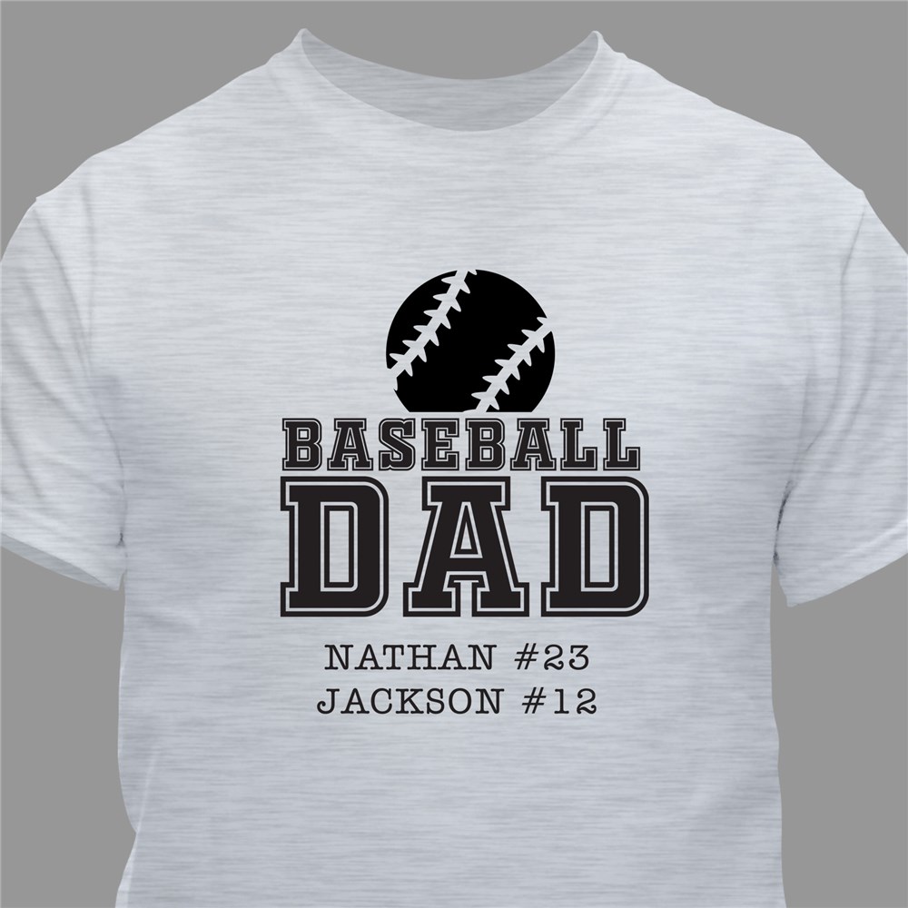 Personalized Sports Dad T-Shirt  321146X