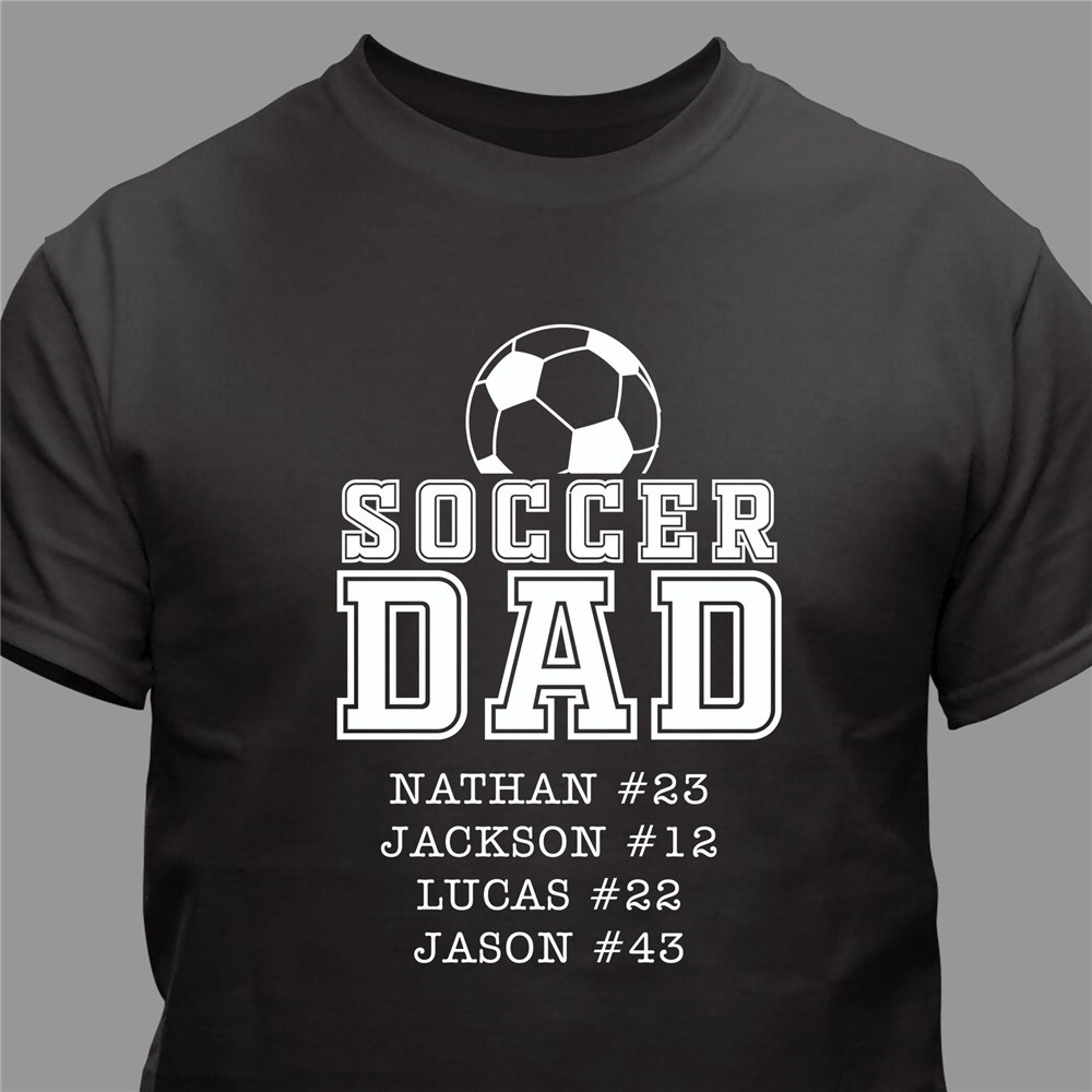 Personalized Sports Dad T-Shirt  321146X