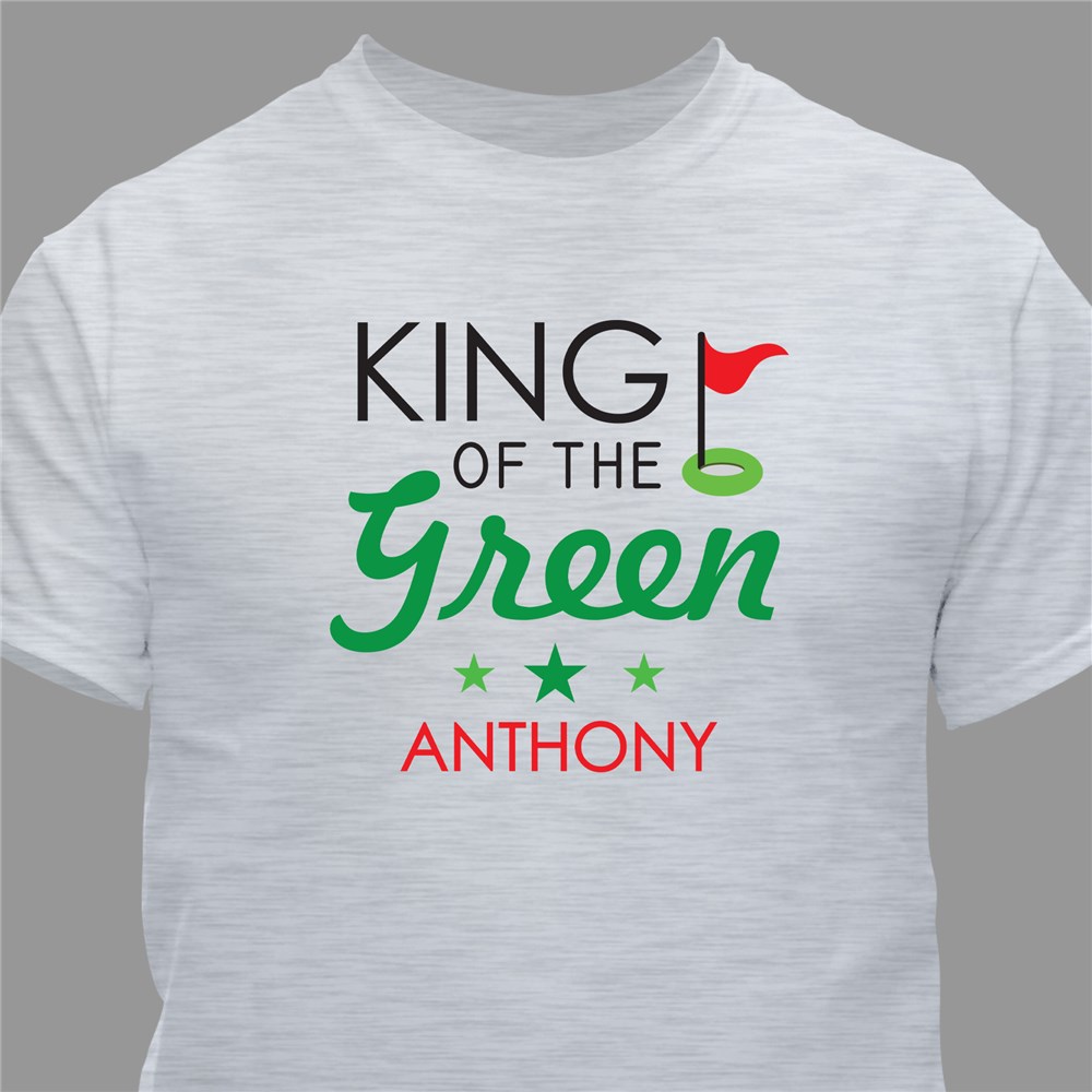 Personalized King of the Green T-Shirt 321441X