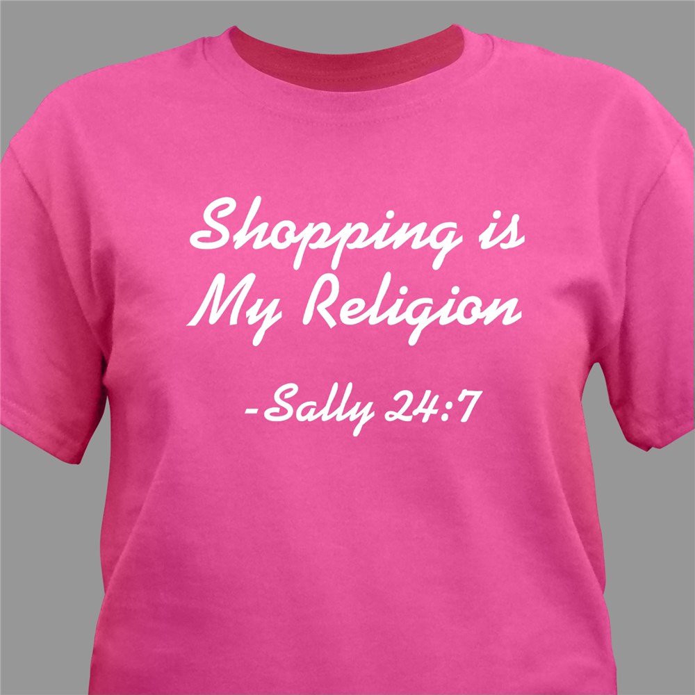 Personalized My Religion T-Shirt 321880X