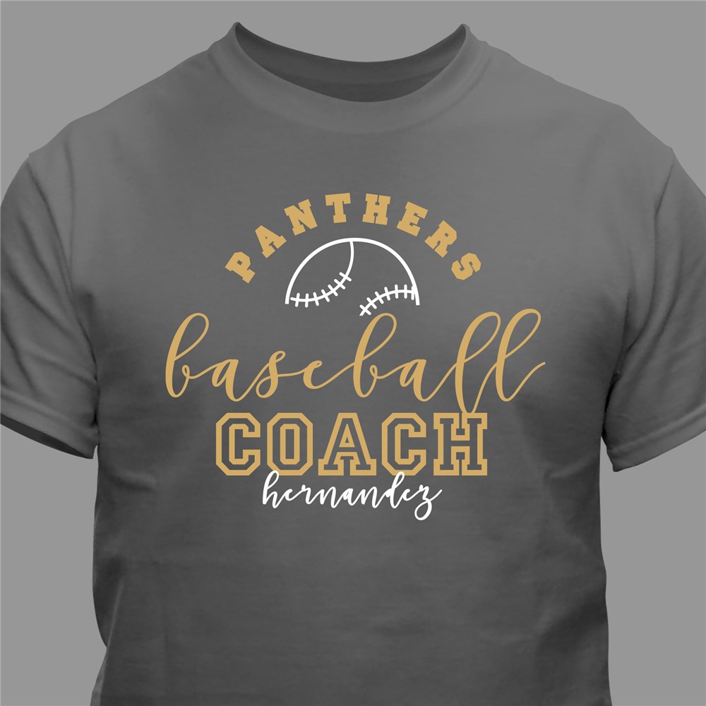 Personalized Sports Coach T-Shirt 322048X