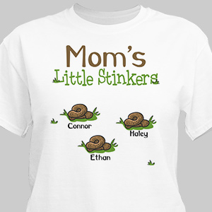 Image of Little Stinkers Personalized T-Shirt