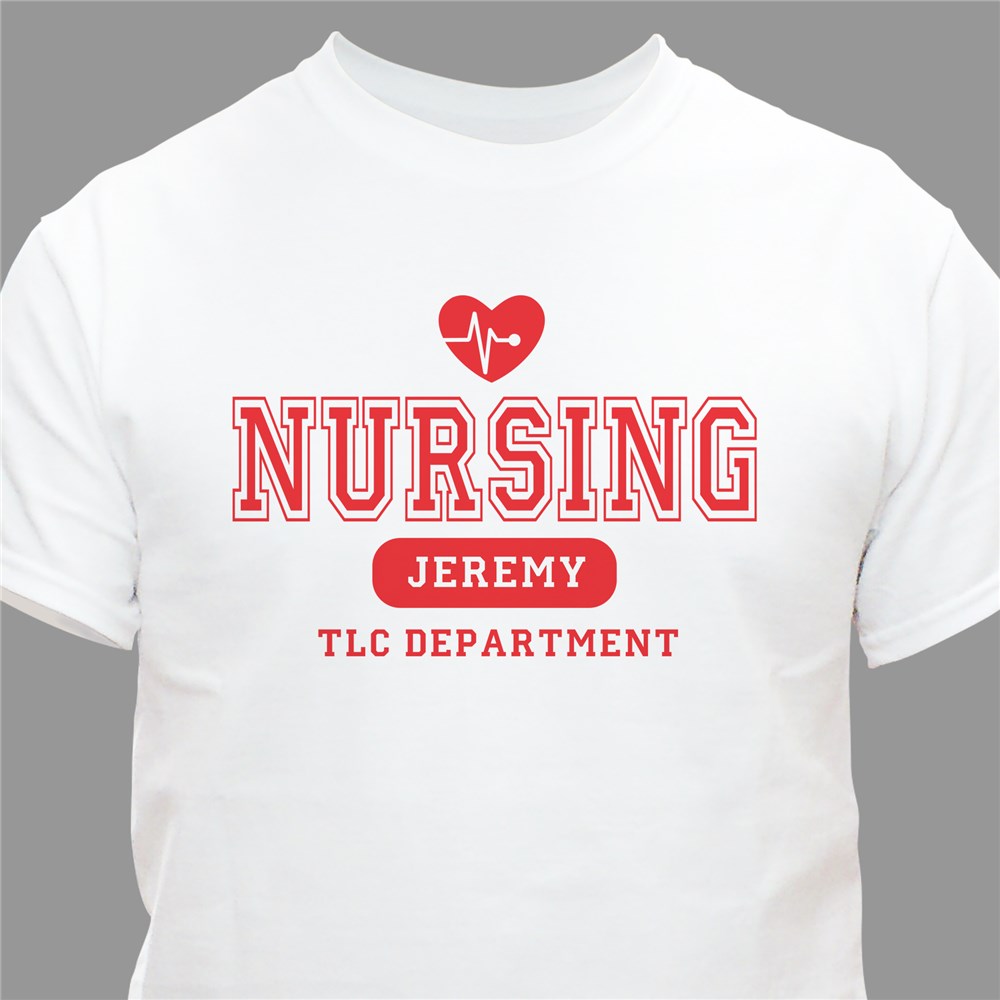 Nursing TLC Personalized Nurse T-Shirt | Personalized T-shirts