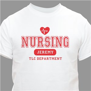 Nursing TLC Personalized Nurse T-Shirt | Personalized T-shirts