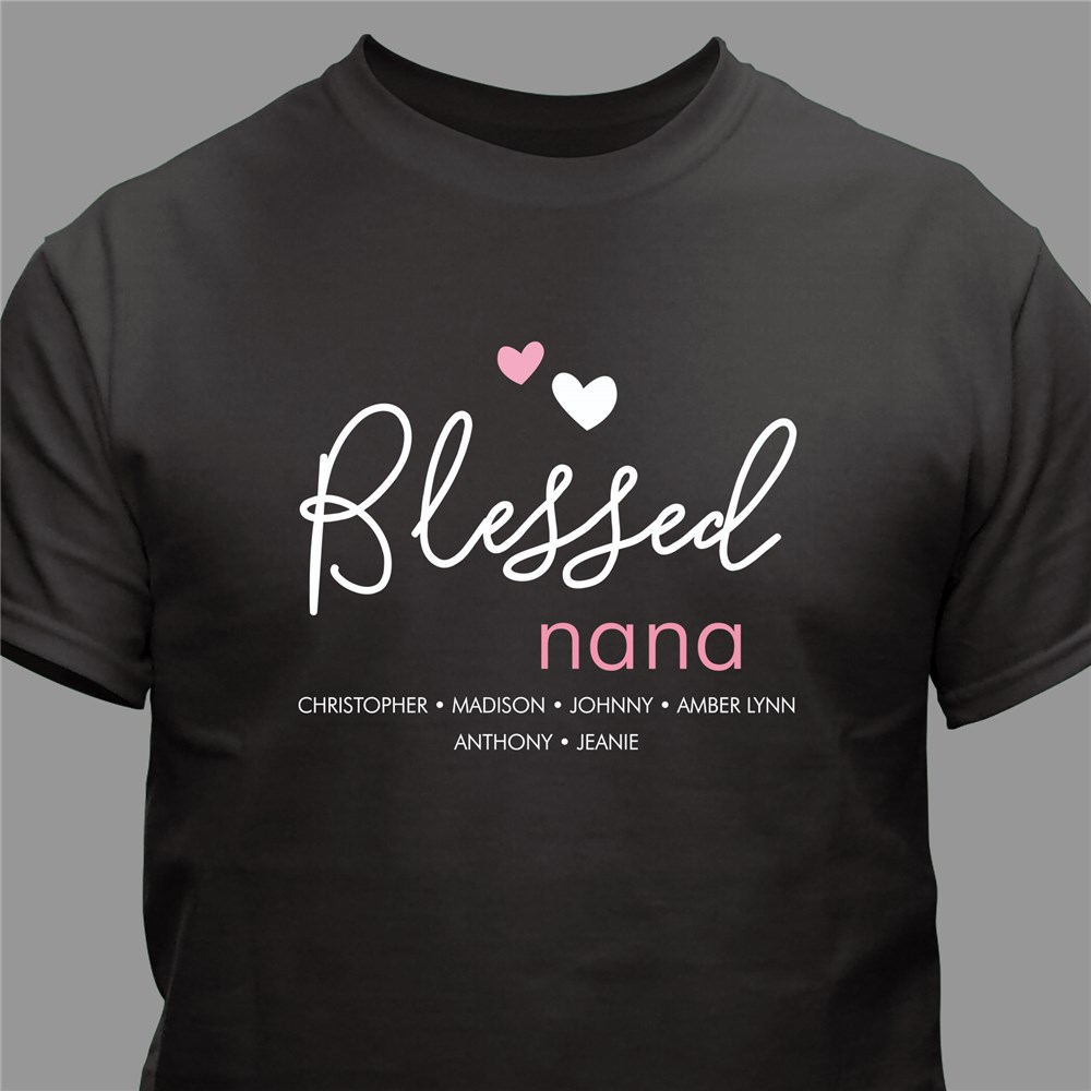Personalized Blessed Ring Spun T-Shirt 