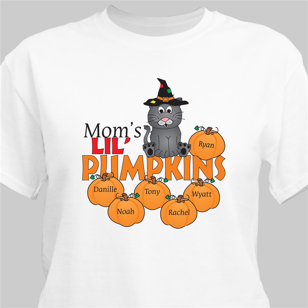 Personalized Lil Pumpkins Halloween T-Shirt | Personalized Halloween Shirts