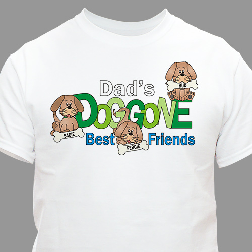 Personalized Dog Lover TShirt GiftsForYouNow