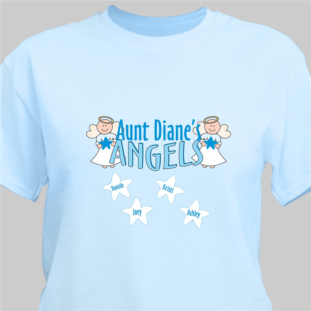My Angels Personalized River Blue TShirt GiftsForYouNow