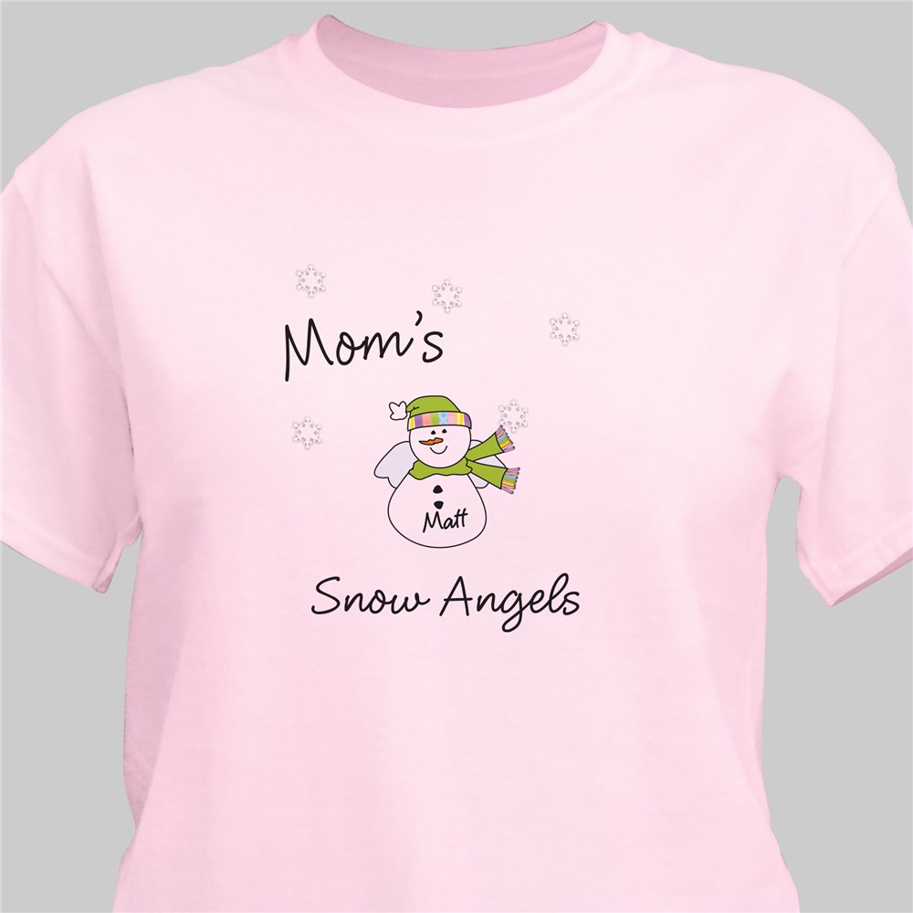 Snow Angels T-Shirt | Personalized T-shirts