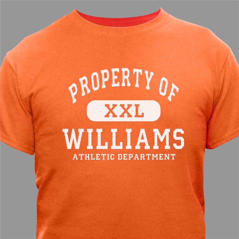 Property Of Shirts Template