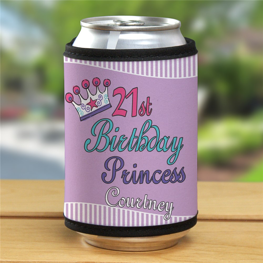 21st birthday koozies
