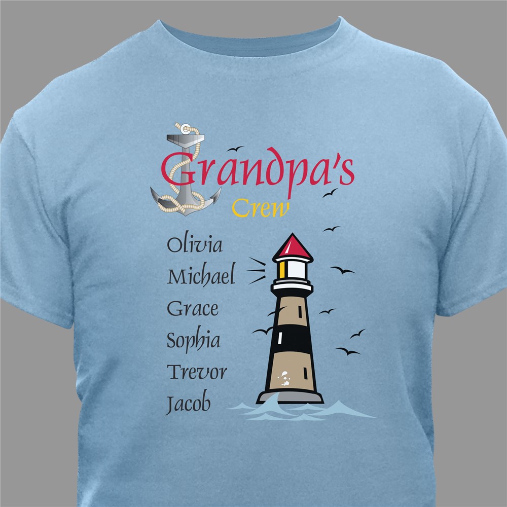 Personalized Crew T-Shirt | Personalized T-shirts