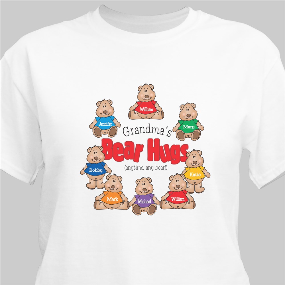 Bear Hugs Personalized T-Shirt | Mommy Shirts