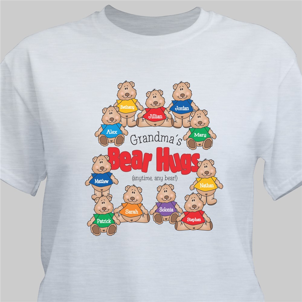 Bear Hugs Personalized T-Shirt | Mommy Shirts