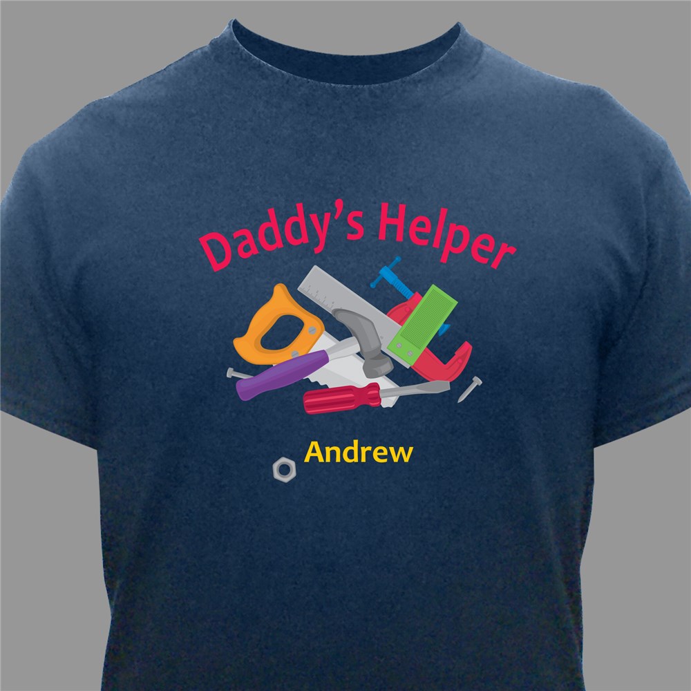 Personalized Helpers T-shirt | Personalized Fathers Day Shirts