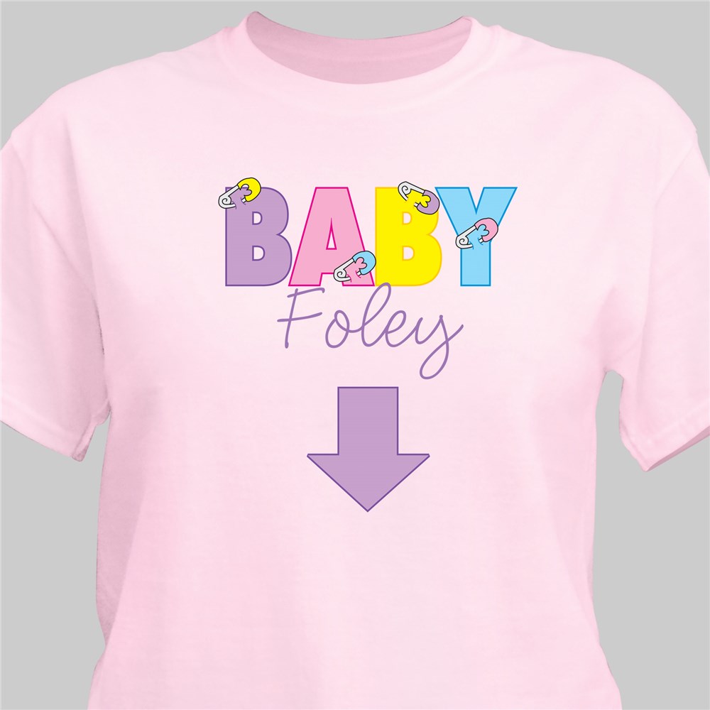 Baby Maternity Personalized T-shirt | Mommy Shirt