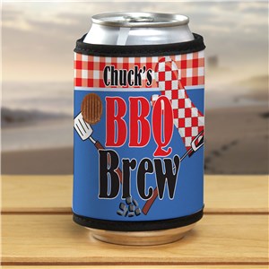 Personalized BBQ Brew Can Wrap 343479