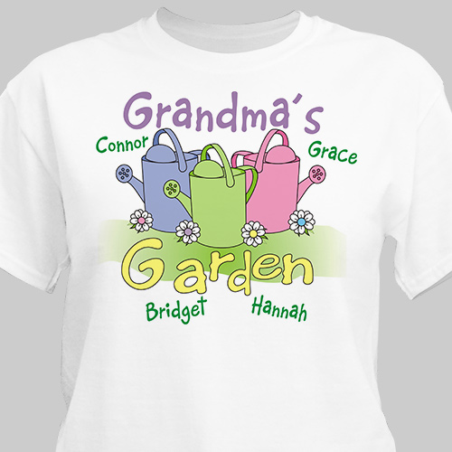 Personalized Gardening TShirt GiftsForYouNow