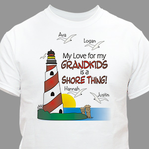 Image of It's A Shore Thing Personalized T-shirt
