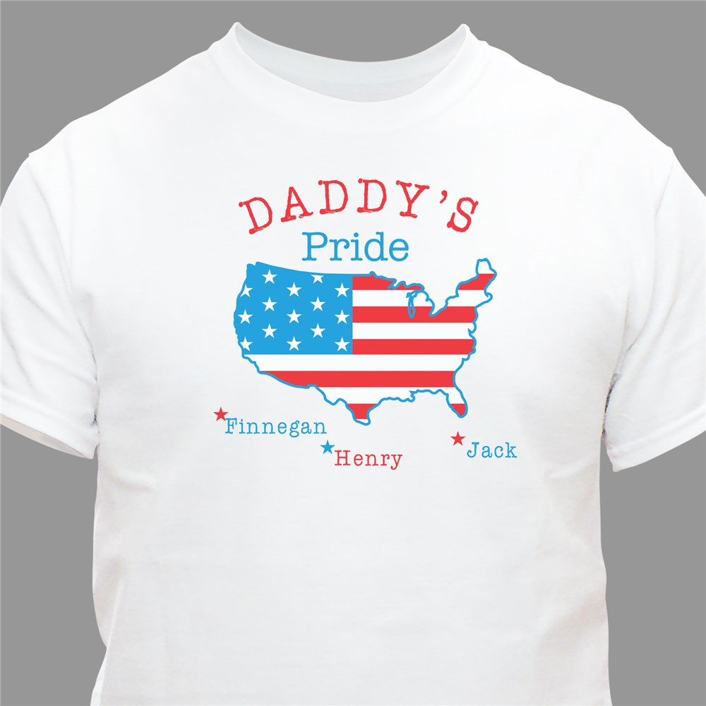 Personalized American Pride T-Shirt | Personalized T-shirts