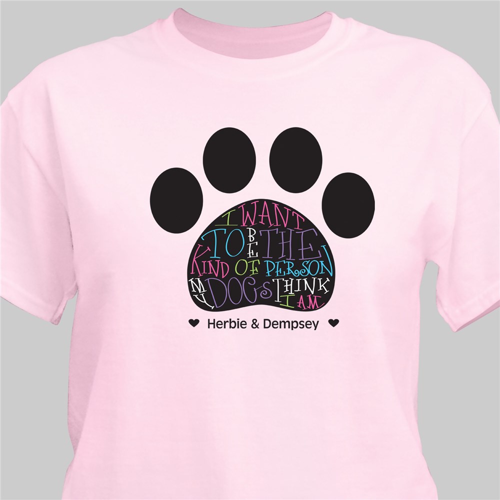 Personalized Dog Owner T-Shirt | Personalized T-shirts