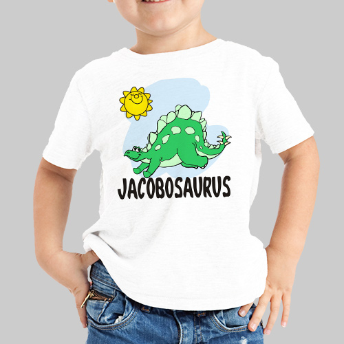 Personalized Little Boy Dinosaur Shirt | Personalized Dinosaur T-shirt
