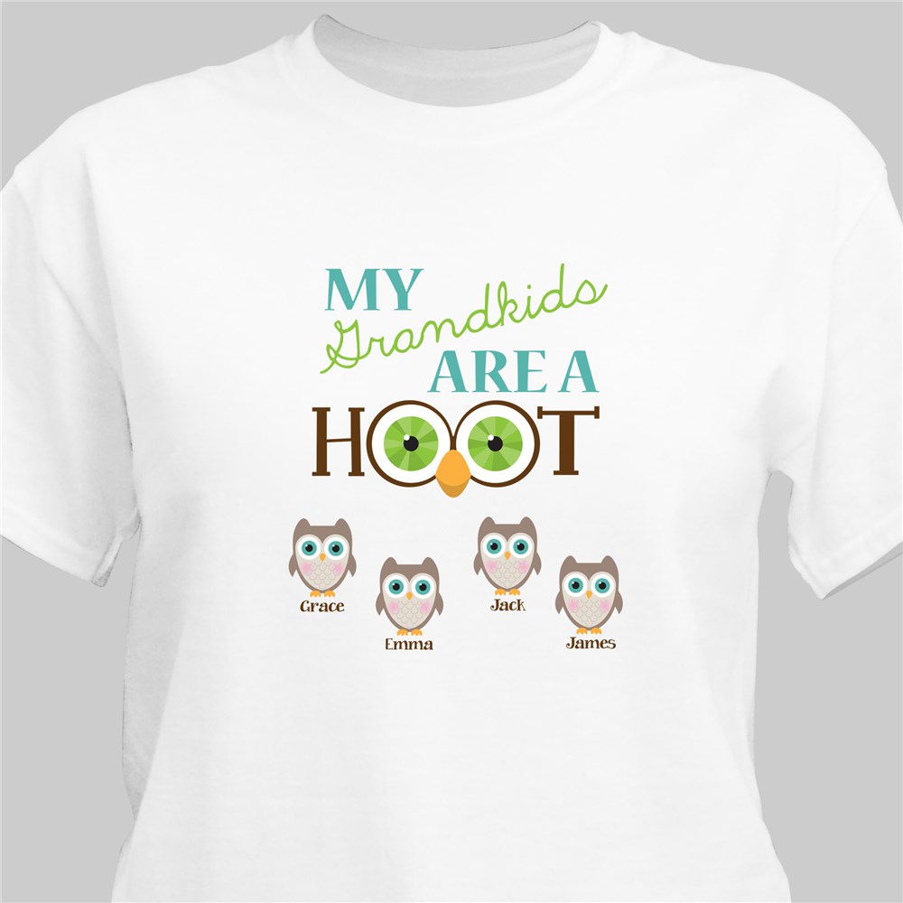 Personalized Are a Hoot T-Shirt | Personalized Grandma Shirts