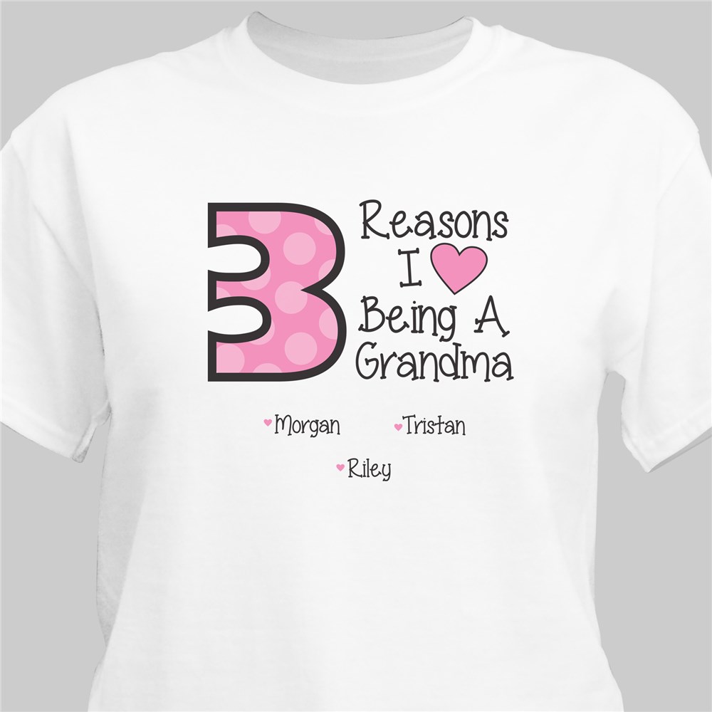 Personalized Reasons I Love T-Shirt | Mommy T Shirts