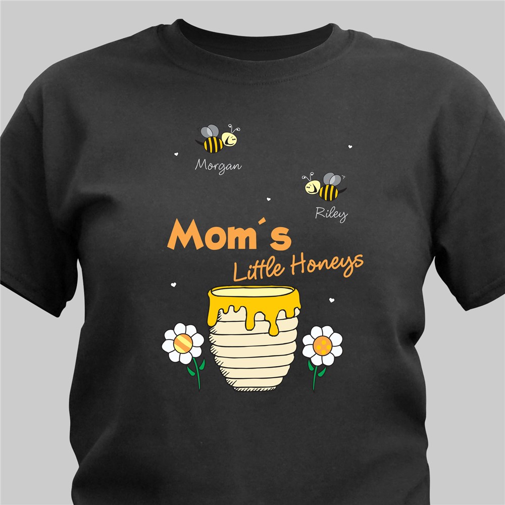 Little Honeys Personalized T-Shirt | Personalized Grandma T Shirts