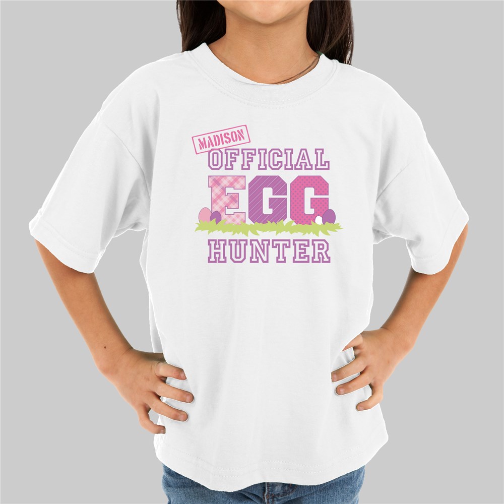 Personalized Official Egg Hunter T-Shirt | Personalized Easter TShirts