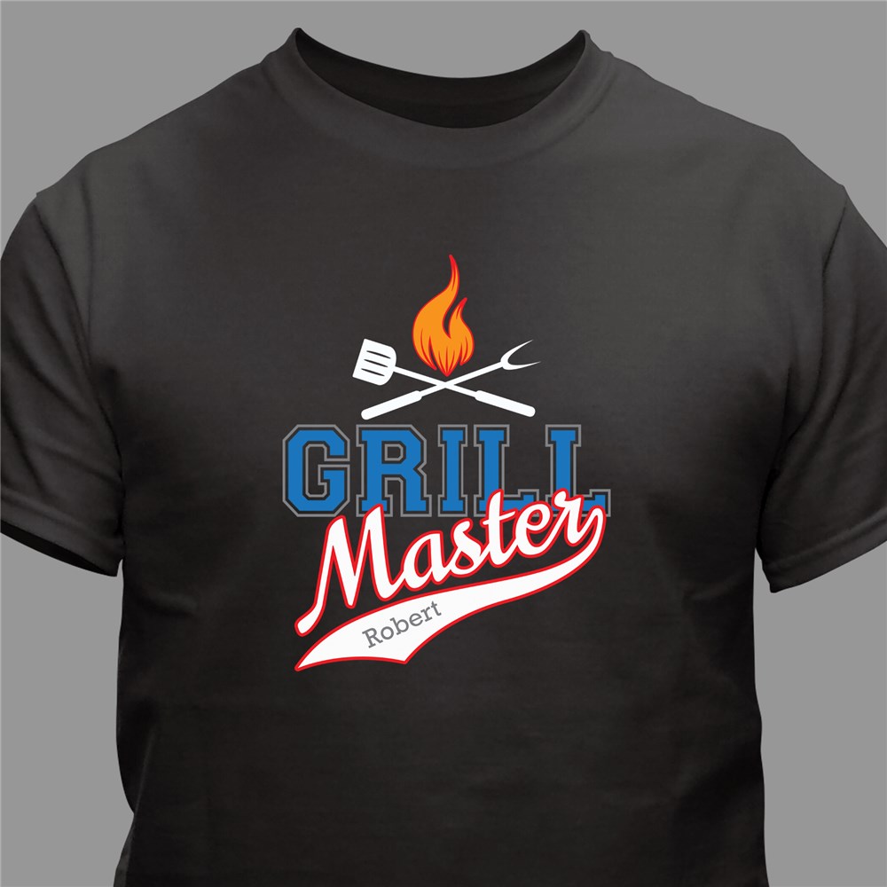 Personalized Grill Master T-Shirt | Personalized T-shirts
