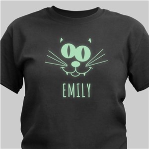 Personalized Glow In The Dark T-Shirt | Personalized Halloween Shirts