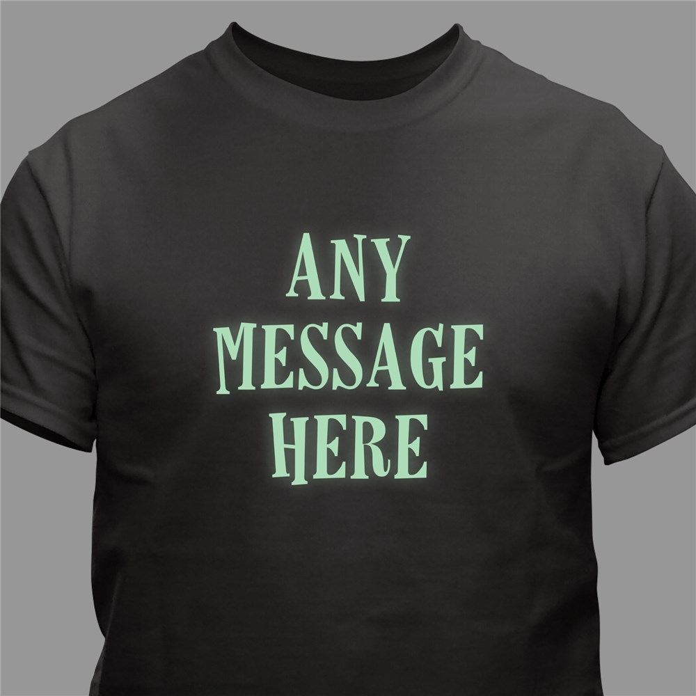 Custom Glow In The Dark T-Shirt | Personalized Halloween Shirts